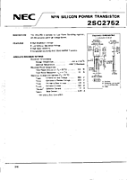 DataSheet 2SC2752 pdf