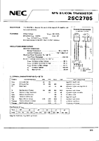 DataSheet 2SC2785 pdf