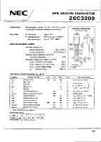 DataSheet 2SC3209 pdf