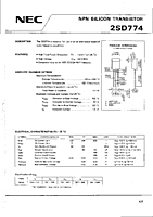 DataSheet 2SD774 pdf