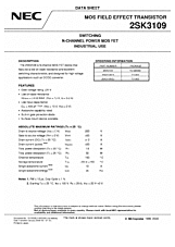 DataSheet 2SK3109 pdf