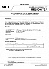 DataSheet NE5500179A pdf