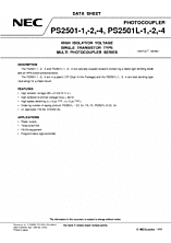 DataSheet PS2501L-1 pdf