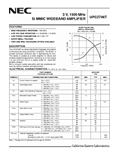 DataSheet UPC2746T pdf