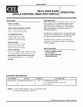 DataSheet µPD5710TK pdf