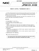 DataSheet µPD6121 pdf
