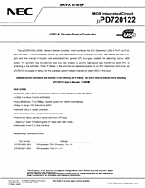 DataSheet µPD720122 pdf
