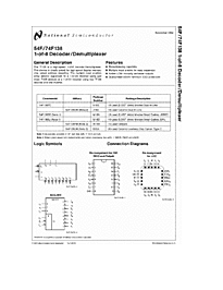 DataSheet 74F138 pdf