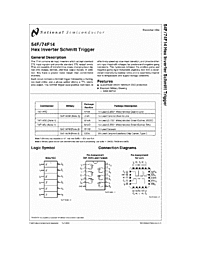 DataSheet 74F14 pdf