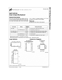 DataSheet 74F153 pdf