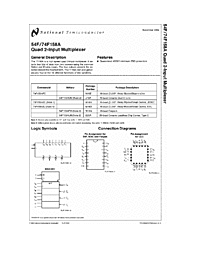 DataSheet 74F158A pdf
