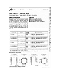 DataSheet 74F161A pdf