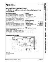 DataSheet ADC10464 pdf
