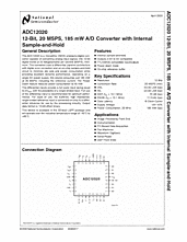 DataSheet ADC12020 pdf