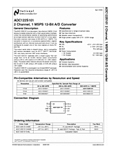 DataSheet ADC122S101 pdf