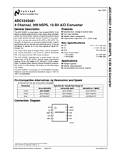 DataSheet ADC124S021 pdf
