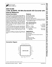 DataSheet ADC12L080 pdf
