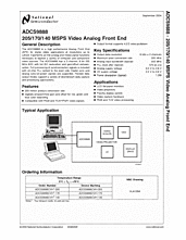 DataSheet ADCS9888 pdf