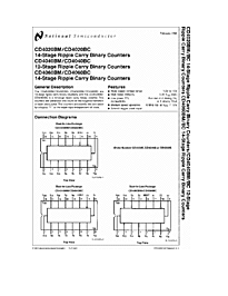 DataSheet CD4060BC pdf