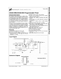 DataSheet CD4541BC pdf