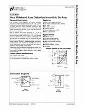 DataSheet CLC409 pdf