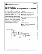 DataSheet DAC0830 pdf