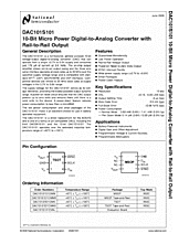 DataSheet DAC101S101 pdf