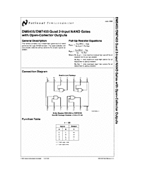 DataSheet DM7403 pdf