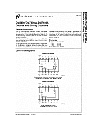 DataSheet DM7490A pdf