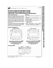 DataSheet DM74LS257B pdf