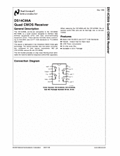 DataSheet DS14C89A pdf