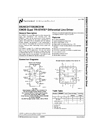 DataSheet DS26C31T pdf