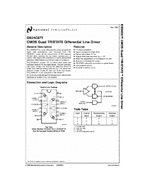 DataSheet DS34C87T pdf