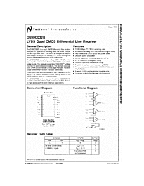 DataSheet DS90C032B pdf