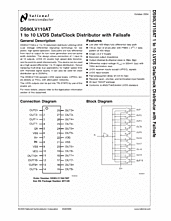 DataSheet DS90LV110AT pdf