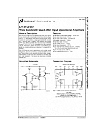 DataSheet LF347 pdf