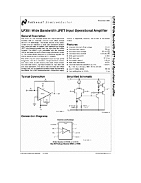 DataSheet LF351 pdf