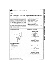 DataSheet LF411 pdf