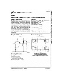 DataSheet LF444 pdf