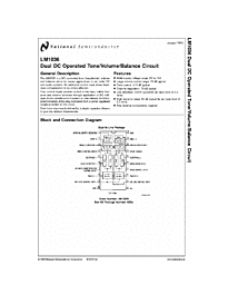 DataSheet LM1036 pdf