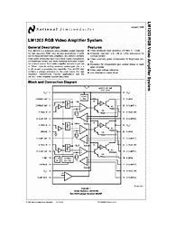 DataSheet LM1203 pdf