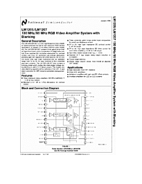 DataSheet LM1205 pdf