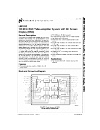 DataSheet LM1282 pdf