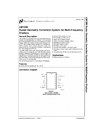 DataSheet LM1296 pdf