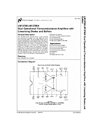 DataSheet LM13700 pdf