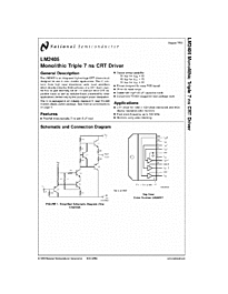 DataSheet LM2405 pdf