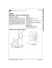 DataSheet LM2407 pdf