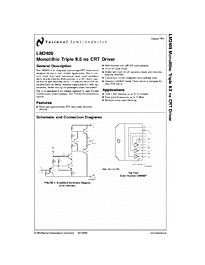 DataSheet LM2409 pdf