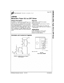 DataSheet LM2438 pdf