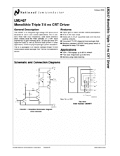 DataSheet LM2467 pdf